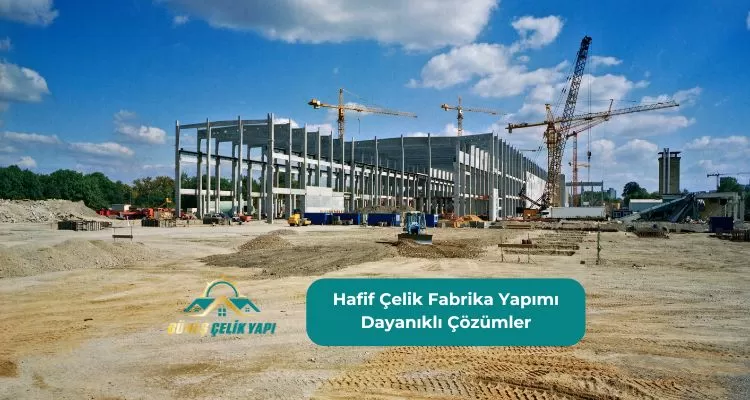 Hafif Çelik Fabrika Yapımı Dayanıklı Çözümler